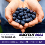 DECCO ITALIA sarà presente al Mac Frut il 3-4-5 maggio.